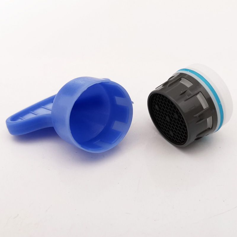 Hidden faucet water outlet with built-in bubble filter screen removal wrench and built-in core accessory set Application Scenario