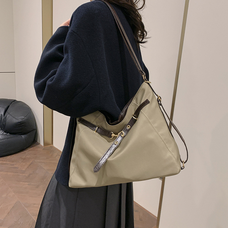 Maillard's large-capacity 2024 new autumn and winter casual versatile bags, women's bags, single-shoulder bags, women's commuter tote bags, trendy Specification drawing