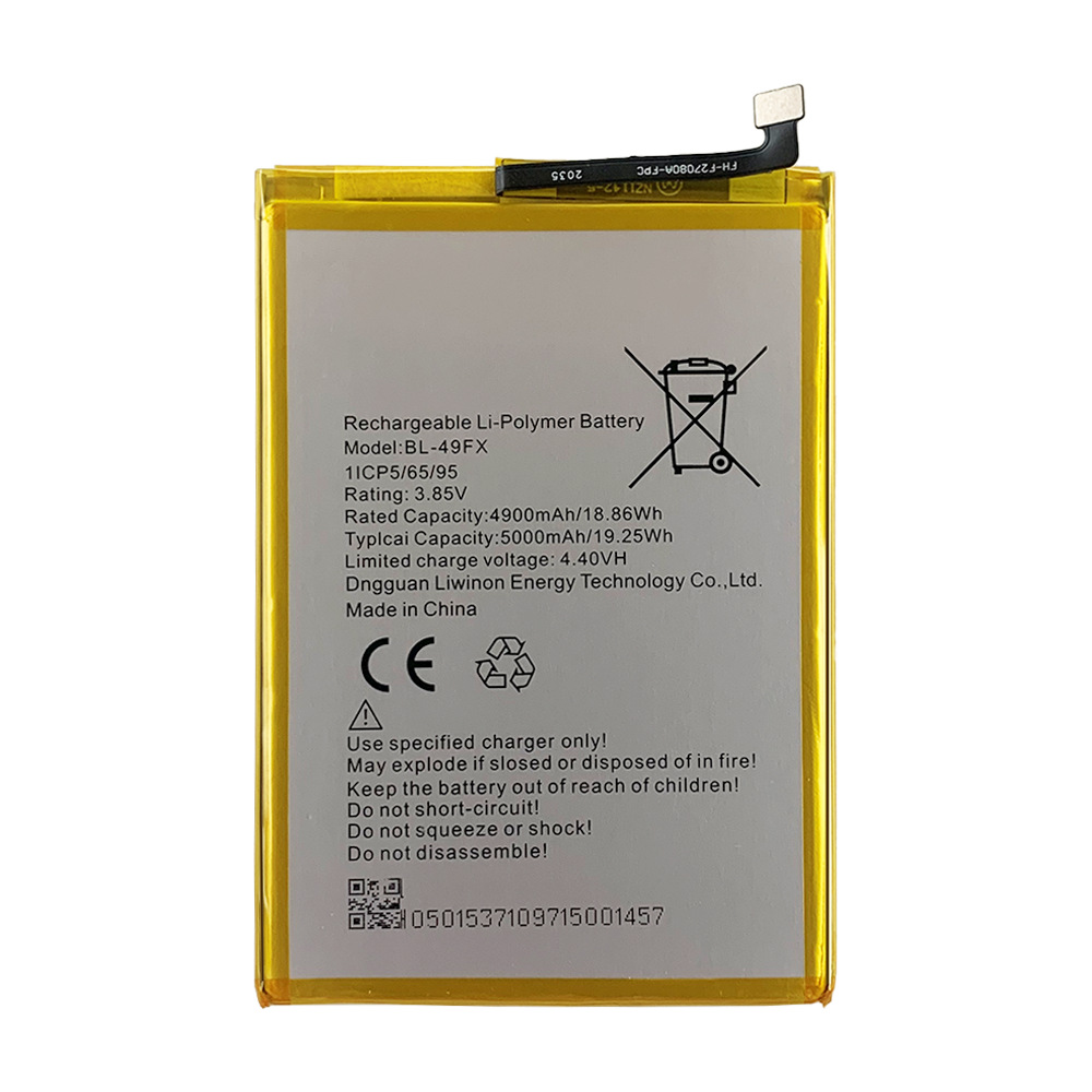 Compatible with Transsion /infinix X680/Hot 9 play/X652B/Smart 4 built-in mobile phone battery Item Picture