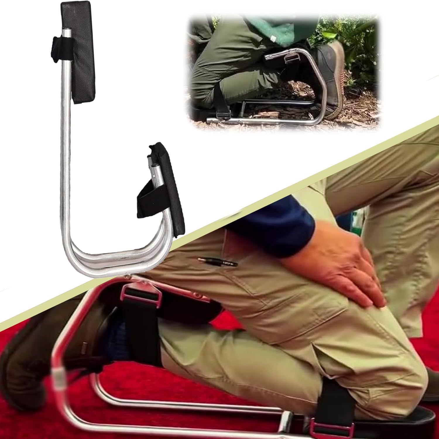 Knee Seat for Gardening gardening stool Knee seat Lazy kneeling mat Amazon bestseller knee seat details Picture