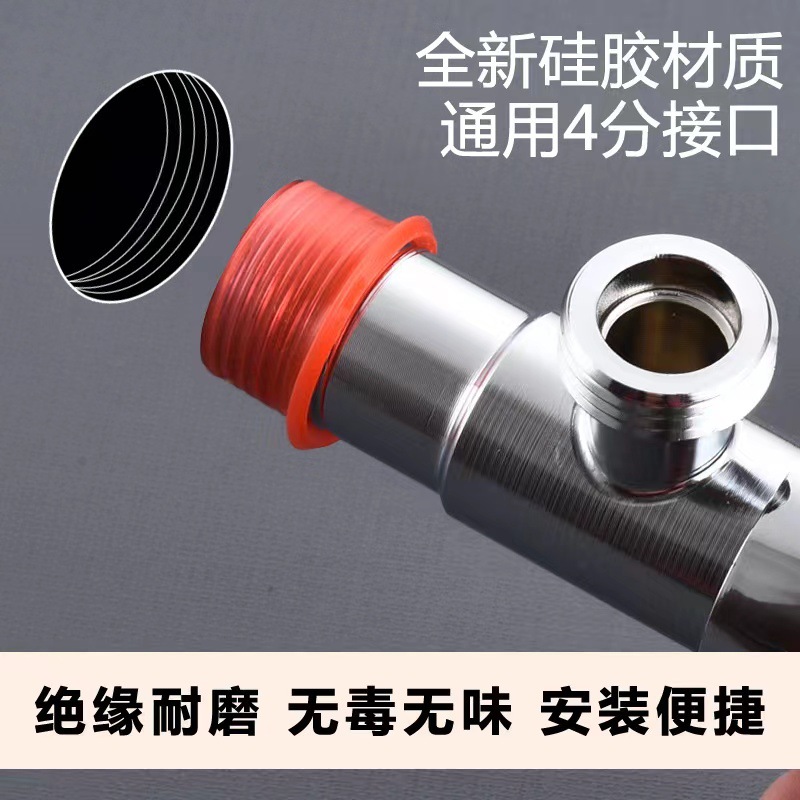 Double-layer 4-inch plug with raw material tape gasket, raw material tape gasket, raw material tape replacement details Picture