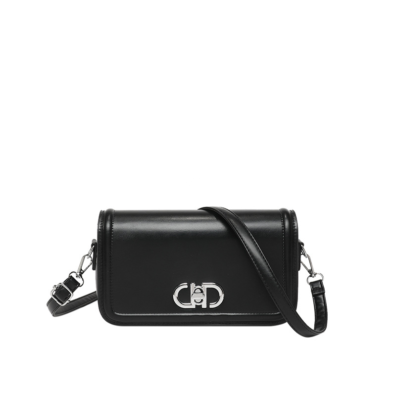 A stylish and high-quality lockable small square bag for women, a new Spring 2025 style, a chic single-shoulder bag for commuting, and a cross-border trend Item Picture