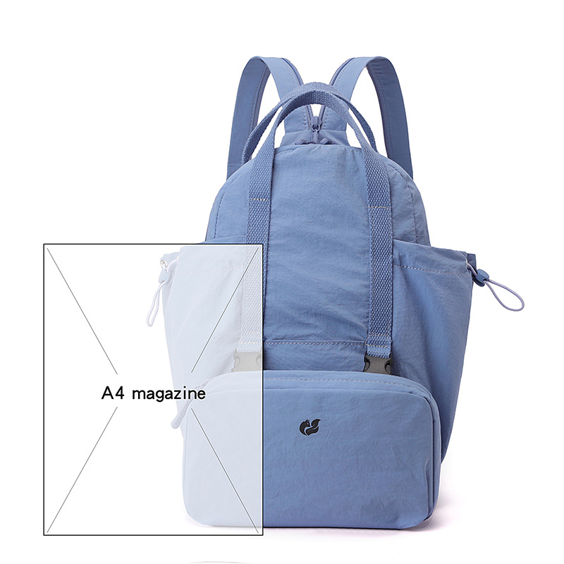 Colorful Fox's new 2025 Women's crossbody backpack, sports yoga bag, multi-functional mother-and-child bag Item Picture