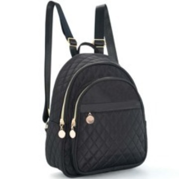 Feihong Cross-border Quilted Backpack, embroidered thread backpack, large capacity, fashionable and simple backpack, versatile children and girls' schoolbag Item Picture