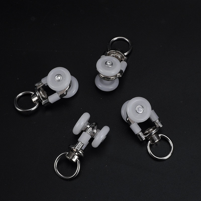 Curtain track pulley, home alloy pulley accessories, intelligent electric, multi-specification, straight track, curved track, silent Application Scenario