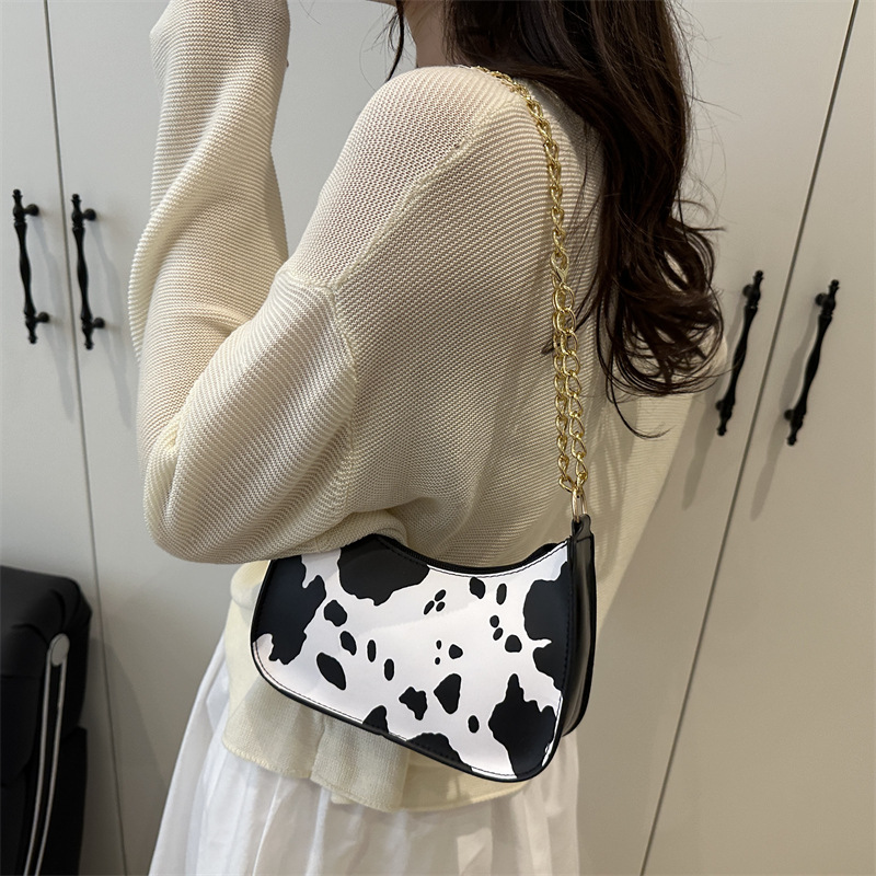 2025 New fashionable and niche design chain bag for women, single-shoulder crossbody, retro style dumpling bag, underarm bag details Picture