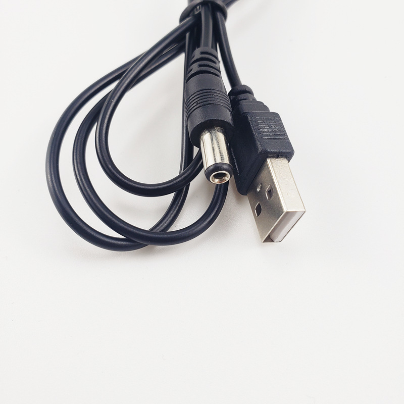 Wholesale USB to DC5.5*2.1mm power cord, charging cable, pure copper USB to DC cable, data cable Item Picture