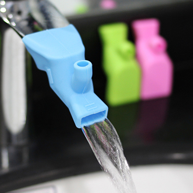 Factory direct sales of faucet extenders, splash-proof extenders, portable children's hand wash mouthwash nozzles full figure