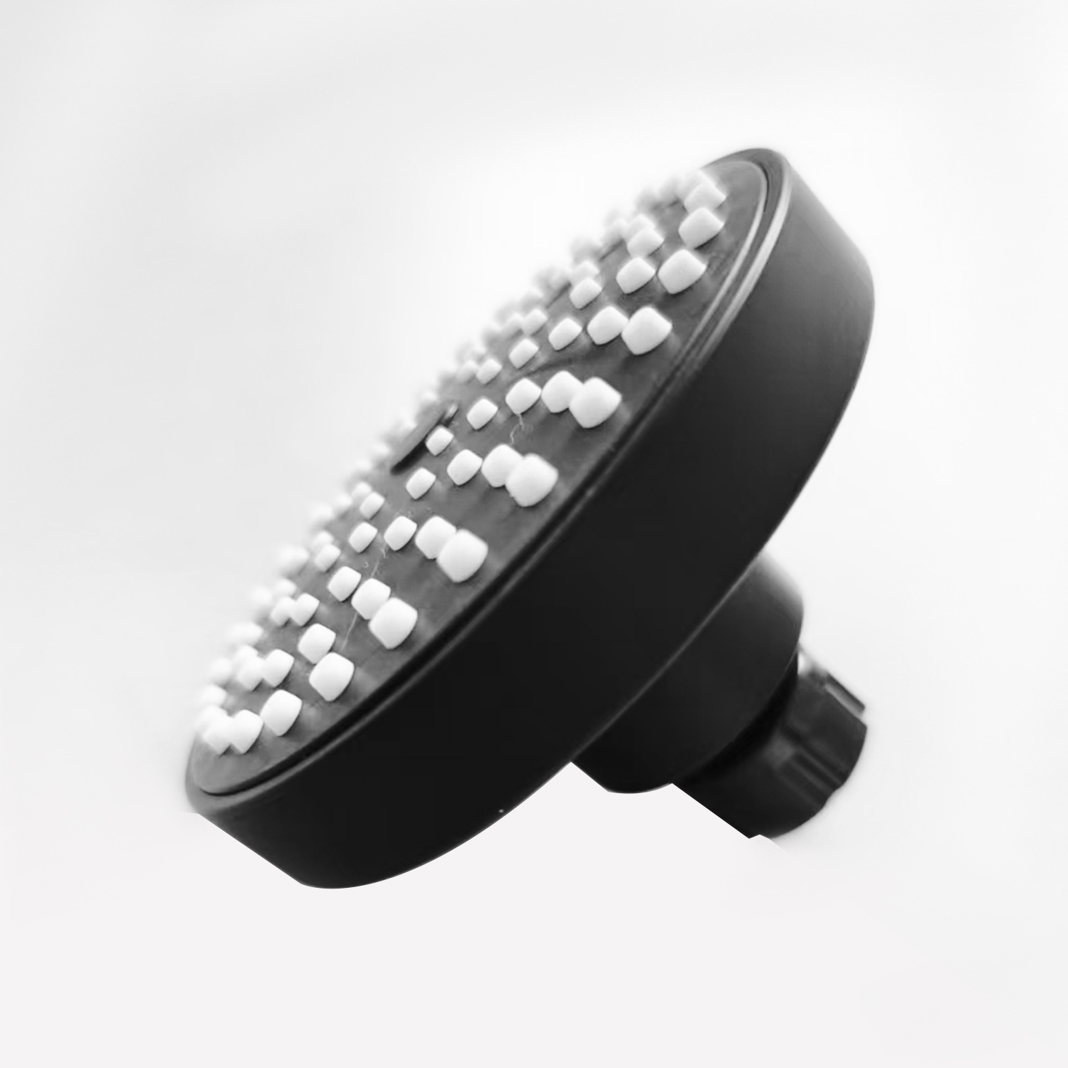 4-inch ceiling-mounted household bathroom, dormitory ceiling-mounted showerhead, small top spray, bathroom showerhead, black spray Application Scenario