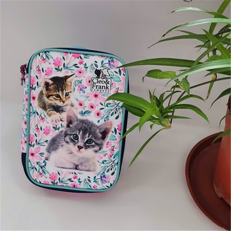 Amazon pencil case 36/48/72 color multi-hole student cartoon large-capacity art sketch colored pencil box details Picture