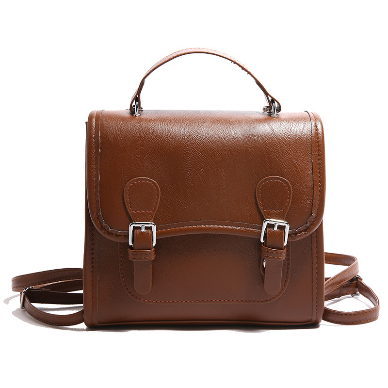 Korean handbag, women's 2024 new style, trendy and fashionable backpack, school style, versatile single-shoulder crossbody bag Item Picture