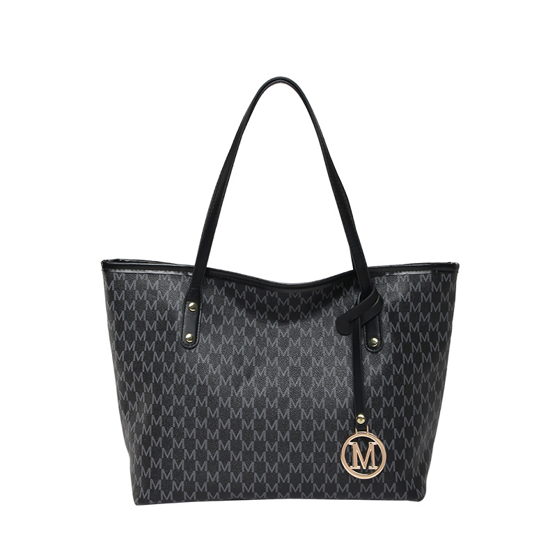 Niche women's bags, single-shoulder bags, large-capacity commuter bags, 2025 fashionable new large bags, personalized hand-held tote bags Item Picture