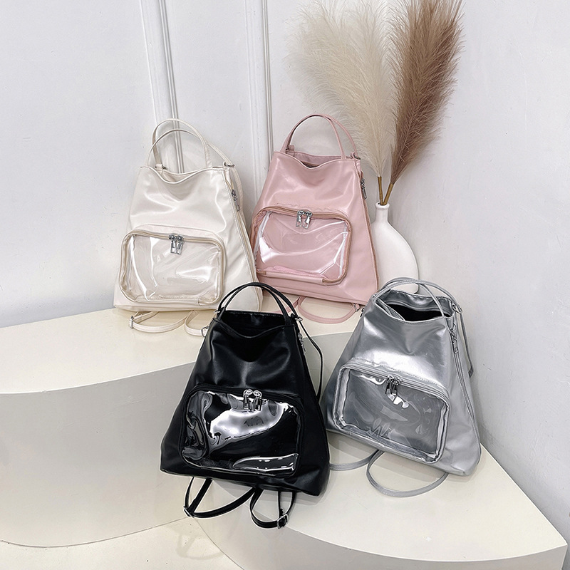 Japanese-style ballet-style ribbon pain bag, big appetite smug pain bag, 2D soft girl tote bag, relaxed single-shoulder bag Application Scenario