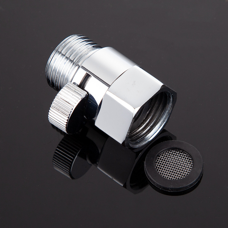 All-copper switch valve, straight-through valve for toilet spray gun, 4-inch pipe, showerhead stop valve, control joint, and Angle valve for bidet details Picture