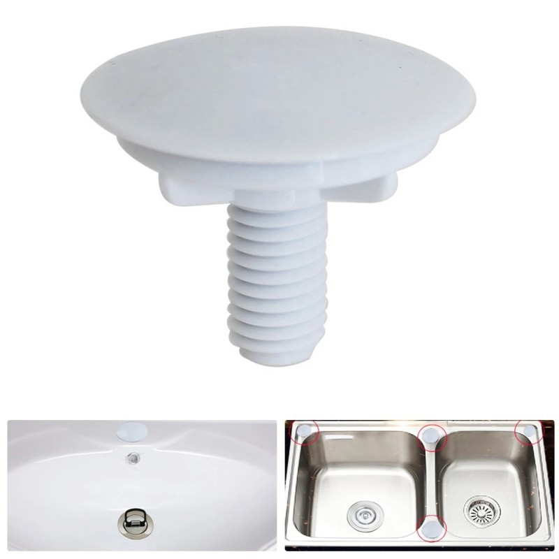Cross-border kitchen sink faucet hole cover, washbasin white decorative cover, soap liquid hole cover, sink faucet decorative cover full figure
