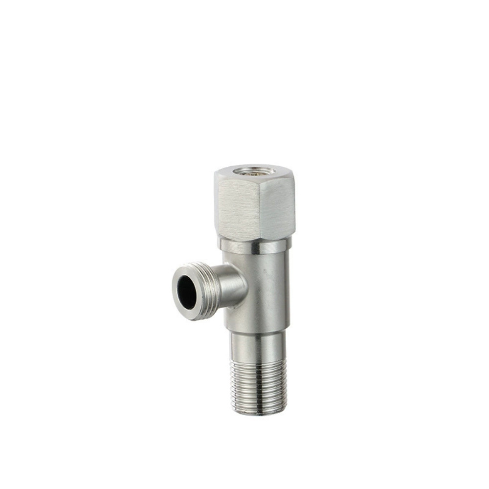 304 stainless steel Angle valve, bathroom sink, water heater stop valve, household eight-shaped valve, 201 hexagonal wheel Angle valve Item Picture