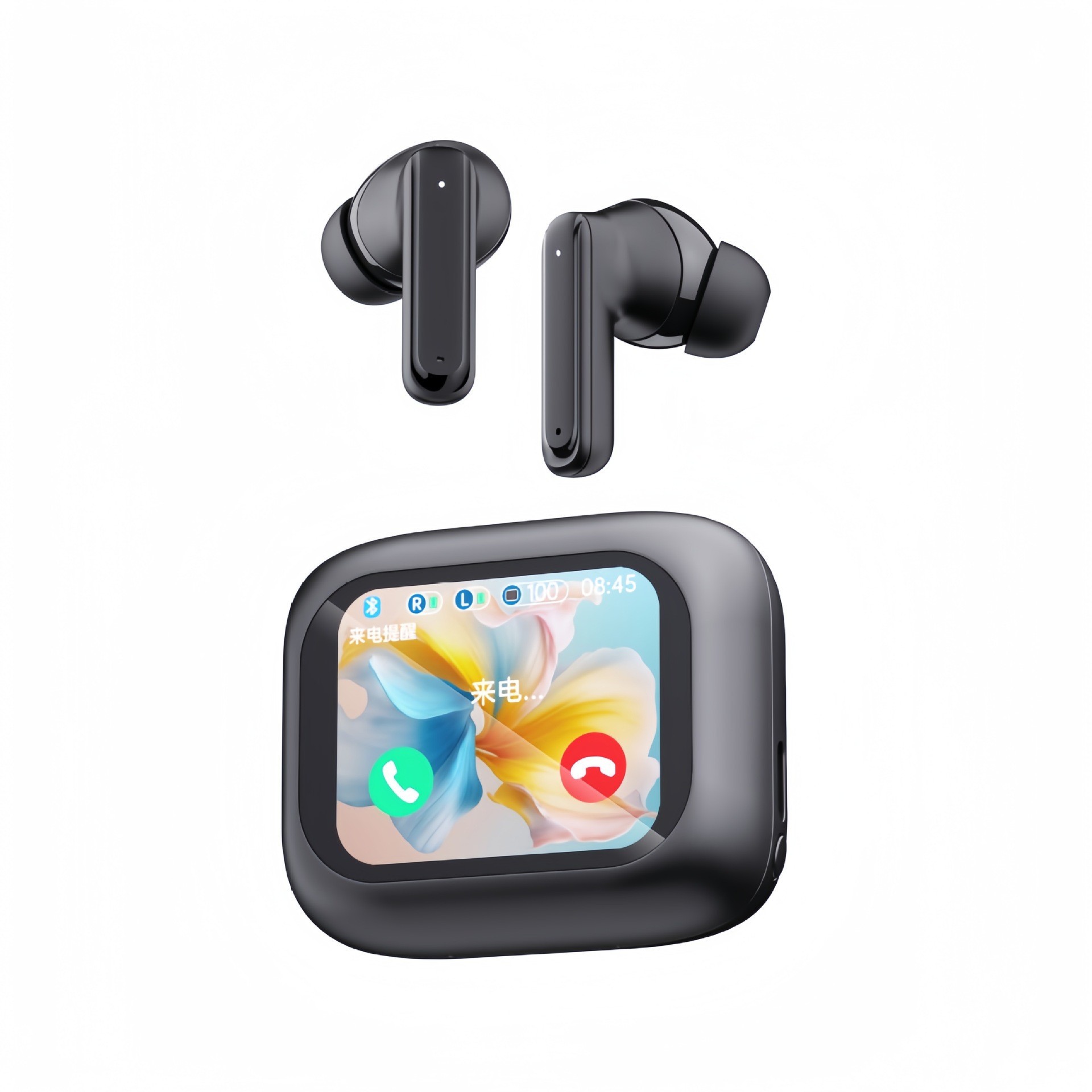 Amazon's best-selling translation headphones: LX10 in-ear wireless Bluetooth LCD full-color touch screen m6 noise-cancelling headphones Item Picture