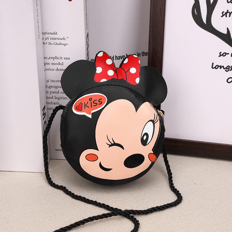 Summer Korean-style children's bags, fashionable single-shoulder crossbody bags for outings, new little girl personality crossbody bags, cute and girlish Specification drawing