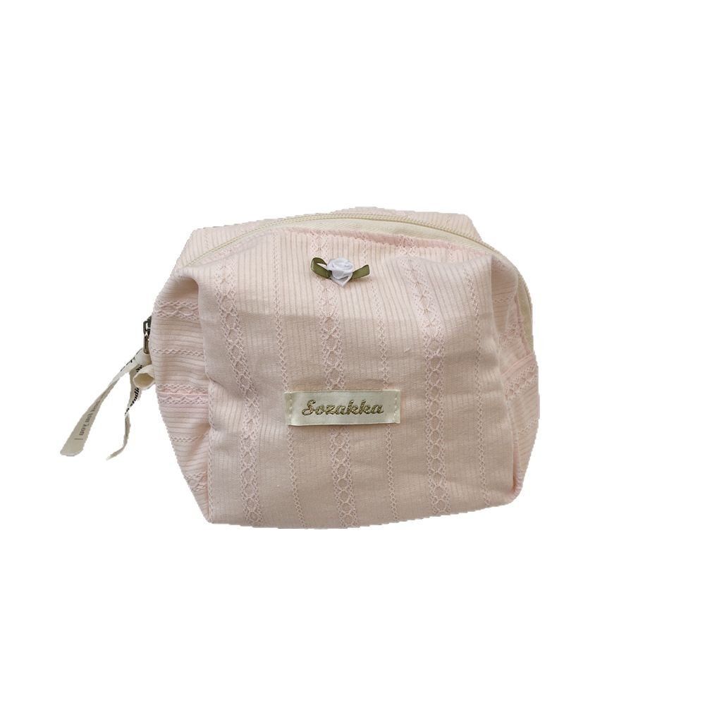54181 New Rose Cosmetic Bag, large-capacity skin care product storage bag, travel toiletries cosmetic bag Item Picture