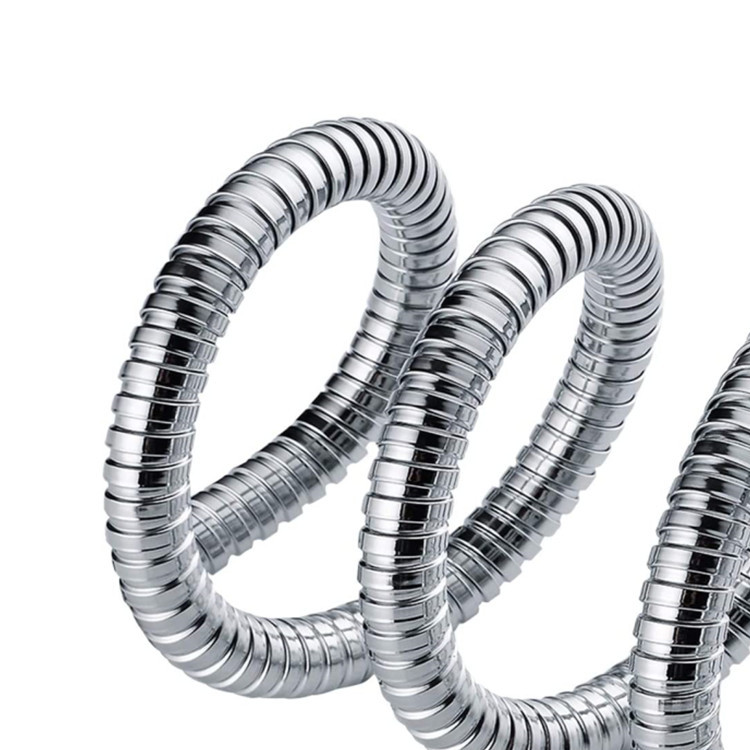 Electroplated shower hose, showerhead hose, rain shower head, water pipe, electroplated encrypted metal hose, 1.5 meters Application Scenario