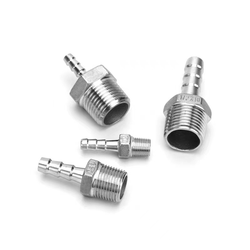 304 stainless steel external thread pagoda joint, hexagonal hose joint, water pipe hose hose joint, hose joint, socket, bamboo joint, green joint Application Scenario