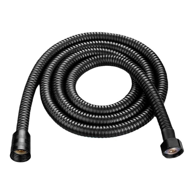 Shower hose, stainless steel shower pipe, outlet pipe, shower hose, electroplated encrypted pipe, explosion-proof pipe, nozzle, universal Item Picture
