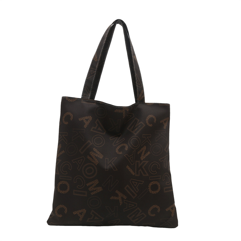 2024 Autumn/Winter new large-capacity versatile handbag, women's letter commuting fashion single-shoulder bag, tote bag Item Picture