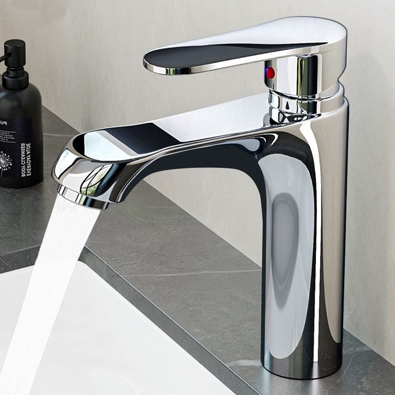 Bathroom washbasin, faucet, washbasin, cold and hot water faucet, single cold household, all-copper washbasin, countertop, washbasin Specification drawing