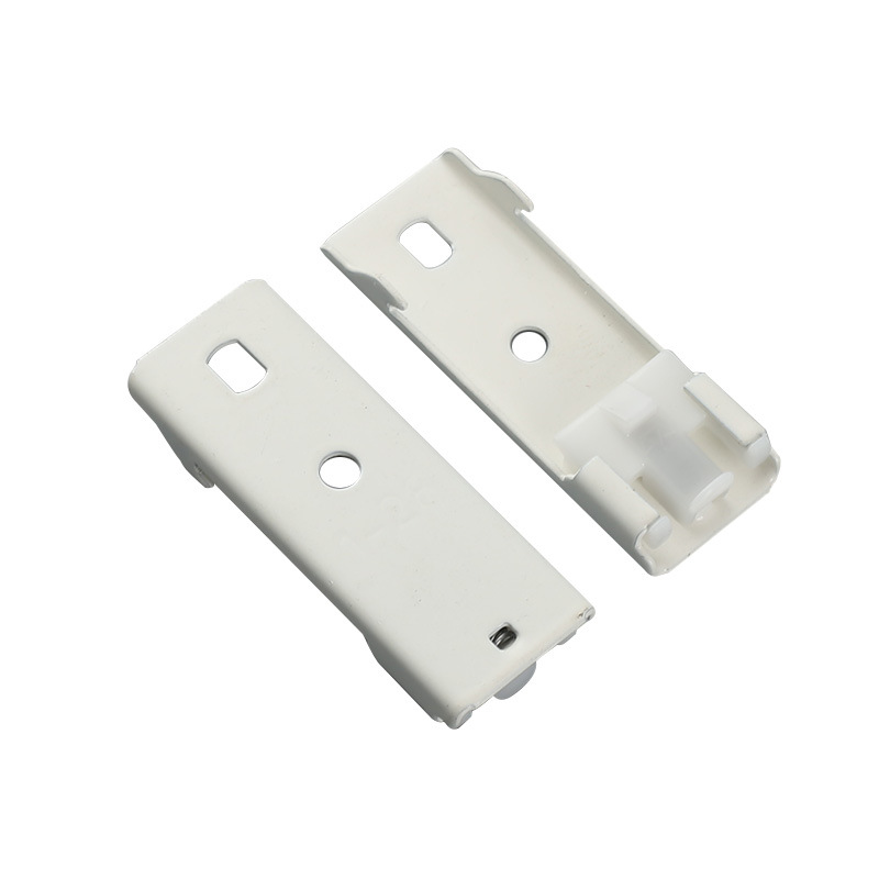 Thickened curtain track, top-mounted code, single-track curtain rod accessories, small curved rail, side-mounted code, inner top code, installation code Item Picture