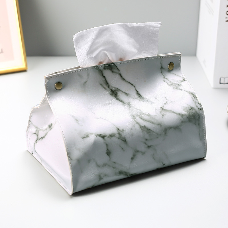 Nordic ins minimalist home living room creative tissue storage box, suitable for bedroom, living room, dining table and car use Application Scenario