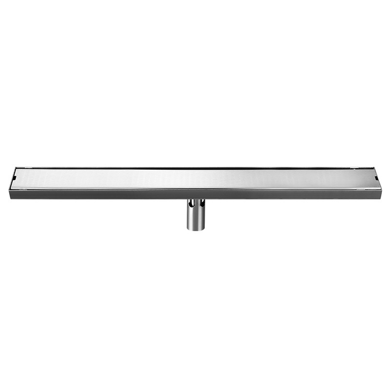 Hotel bathroom invisible long floor drain, 304 stainless steel deep water seal anti-odor floor drain manufacturer, one-piece consignment Item Picture