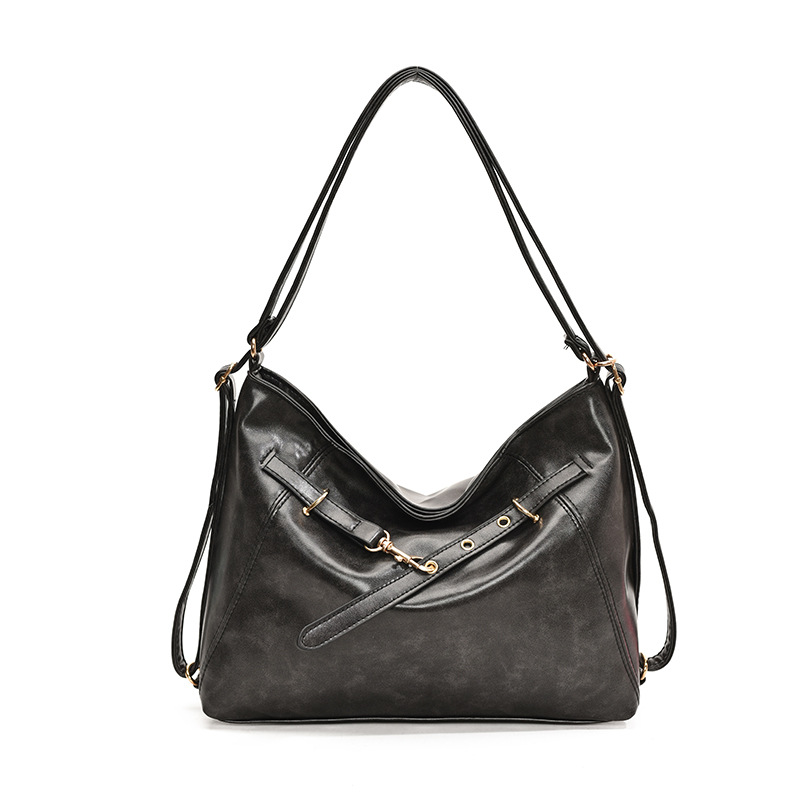 The minimalist Maillard large-capacity women's bag for 2024, a new casual and versatile backpack, tote bag, and a stylish and stylish commuter bag Item Picture