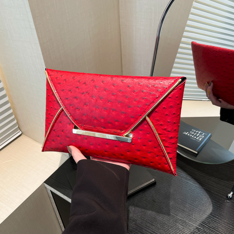 A high-end, fashionable and trendy hand-held bag for women, a new winter 2024 versatile and niche bag full figure