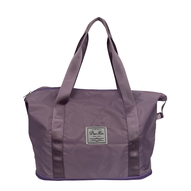 Korean outdoor short-distance travel bags, women's large-capacity dry-wet separation sports and fitness bags, hand-held large bags, luggage bags, trendy Item Picture