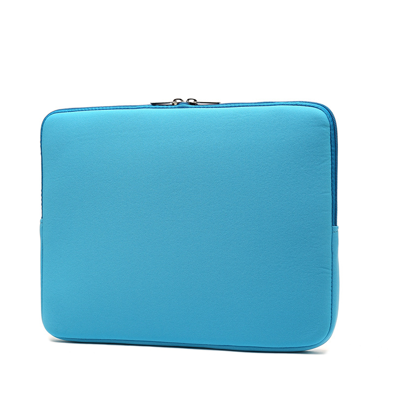 Color 14-inch 15, 11, 13, 17, 10, 12-inch diving material sponge laptop bag with zipper inner liner Item Picture