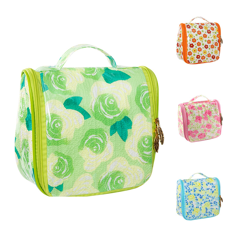Runhui Flower Hook toiletry Bag, Travel Makeup Bag, Cosmetics Storage Bag, Makeup Bag, minimum order quantity one details Picture