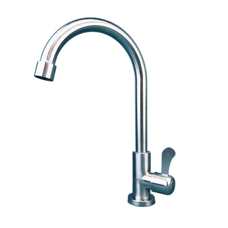 304 stainless steel kitchen single cooling faucet, rotating sink, quick-boiling water, all-copper standing, free shipping on Amazon Item Picture