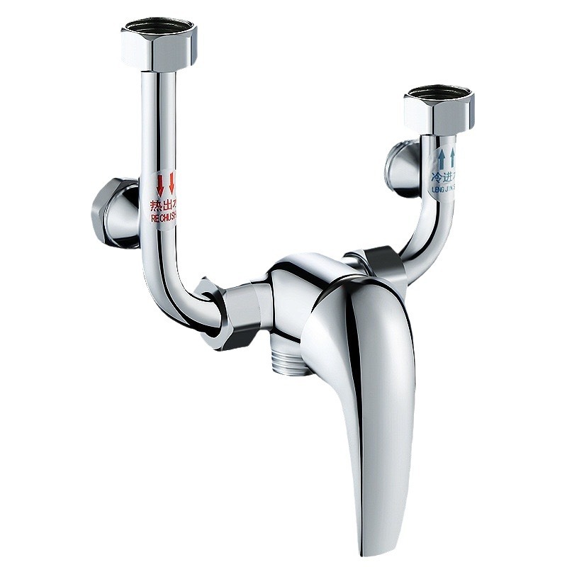 Copper electric water heater, U-shaped valve, shower head, shower head, faucet switch, cold and hot mixed faucet, shower faucet Item Picture