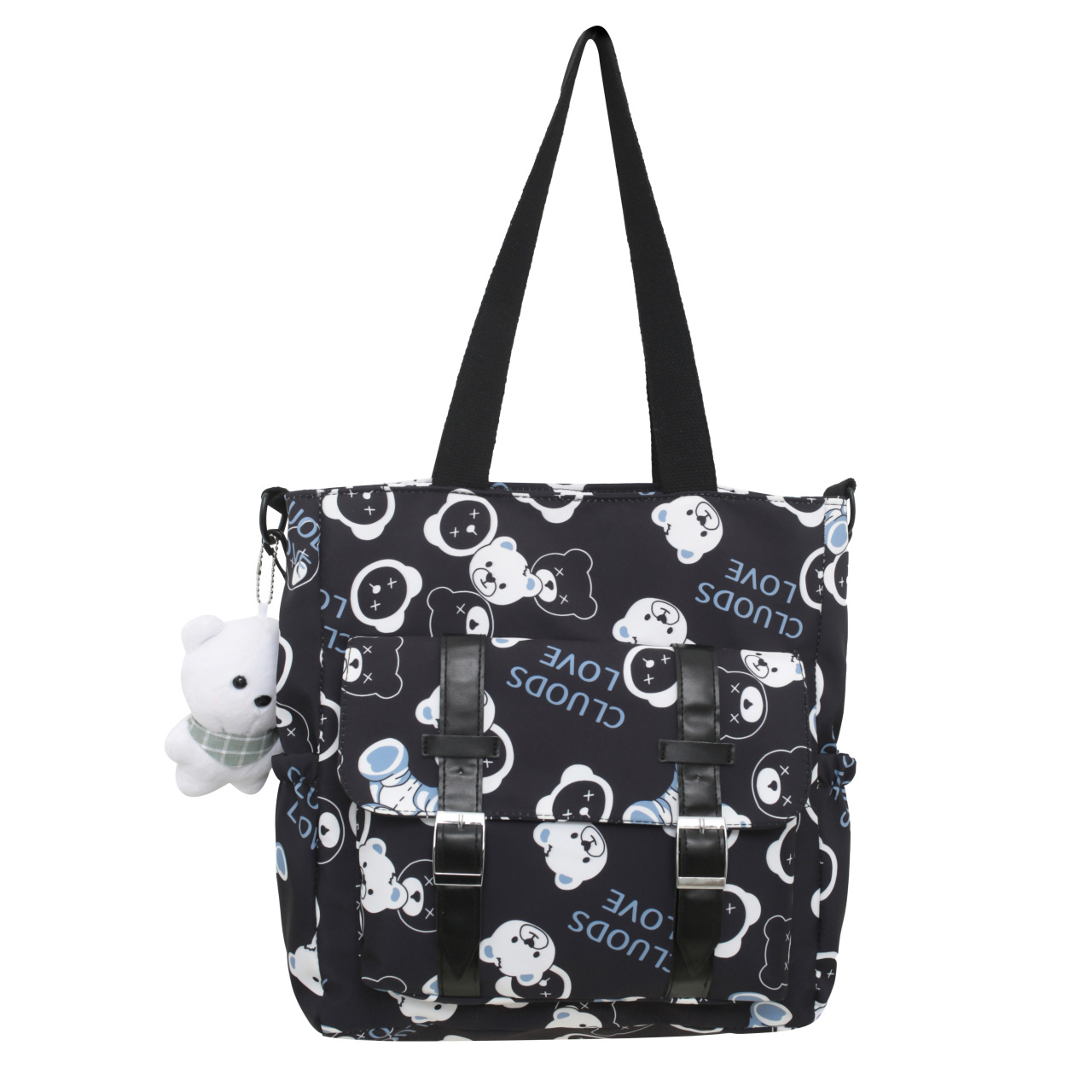 Student tutoring bag 2024 New style, fresh and cartoonish, cute single-shoulder bag, casual large-capacity crossbody bag for women wholesale Item Picture