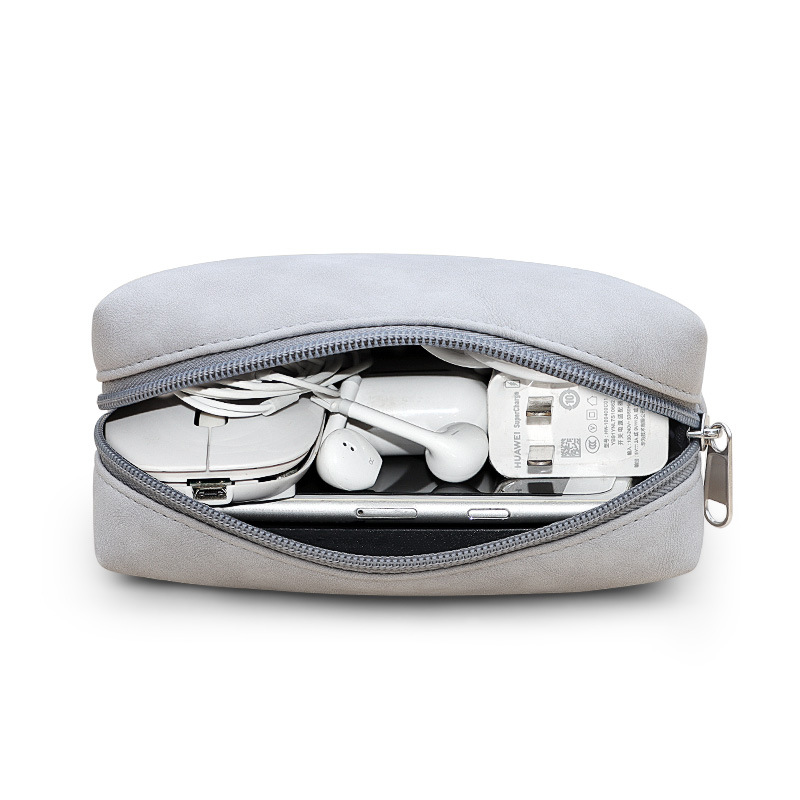 Data cable storage box, digital charger, hard disk, earphone, mouse accessory storage bag, power bank storage Specification drawing