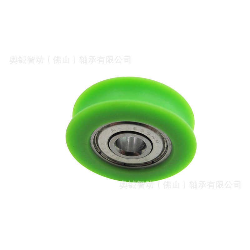 Self-operated bearing pulley manufacturer, outer diameter 23.5, thickness 6.5, inner diameter 5, Huashun durable 625 bearing pulley Specification drawing