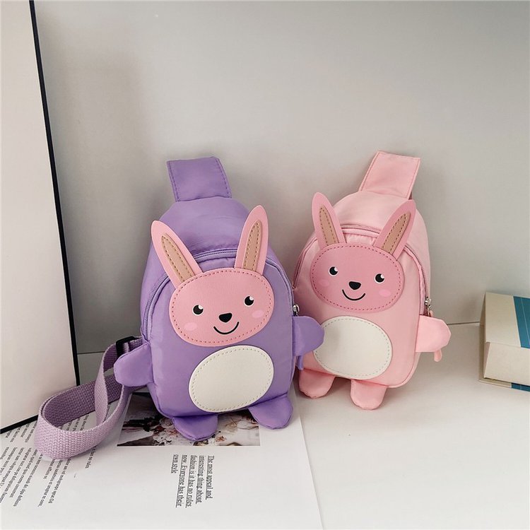 Children's bags, fashionable and personalized, girls' chest bags, babies' single-shoulder crossbody bags, and cute little schoolbags for kindergartens - one-piece consignment full figure