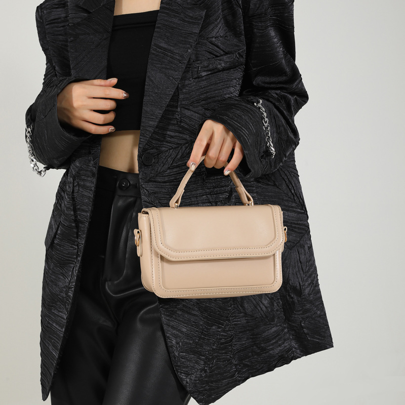 This year, small bags are in vogue. The new 2024 autumn and winter fashion hand-held small square bag is a versatile commuting single-shoulder crossbody bag Specification drawing