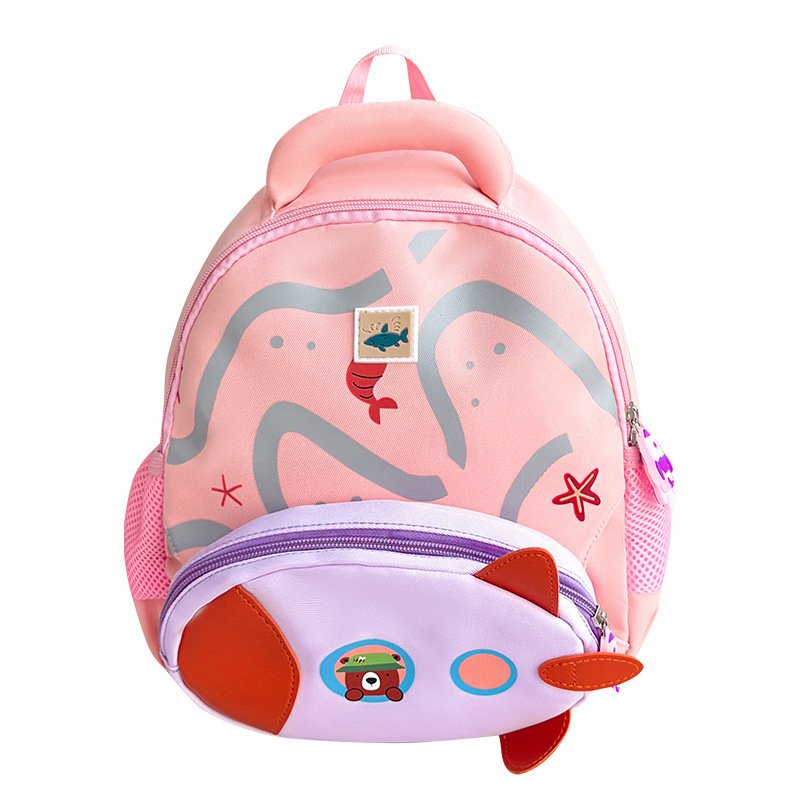Children's schoolbags, cartoon and animation, backpacks for kindergarten kids, 3-5 years old, boys and girls in small and middle classes, backpacks for foreign trade Item Picture