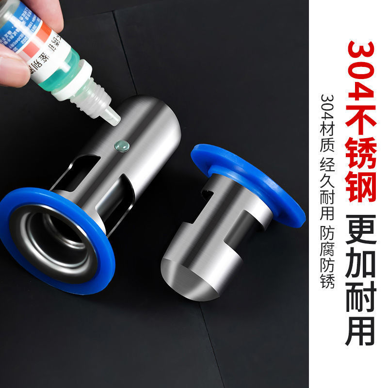 Wholesale of 304 stainless steel silicone anti-odor floor drain core for bathroom and shower room, anti-insect sewer floor drain details Picture