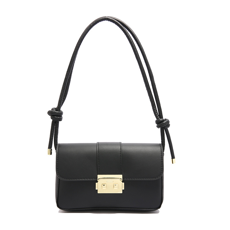 This year's new autumn/winter 2024 casual bag for women features a fashionable and simple style, a single-shoulder small square bag, and a niche underarm crossbody bag Item Picture