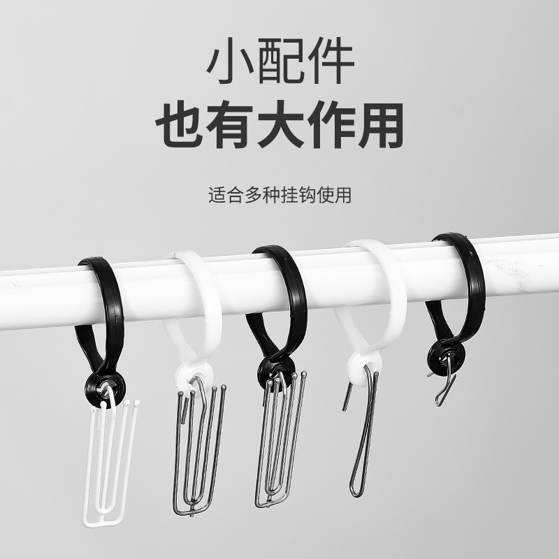 Factory wholesale S hook curtain accessories, curtain fork hooks, single claw hooks, auxiliary materials, galvanized stainless steel single hooks Specification drawing