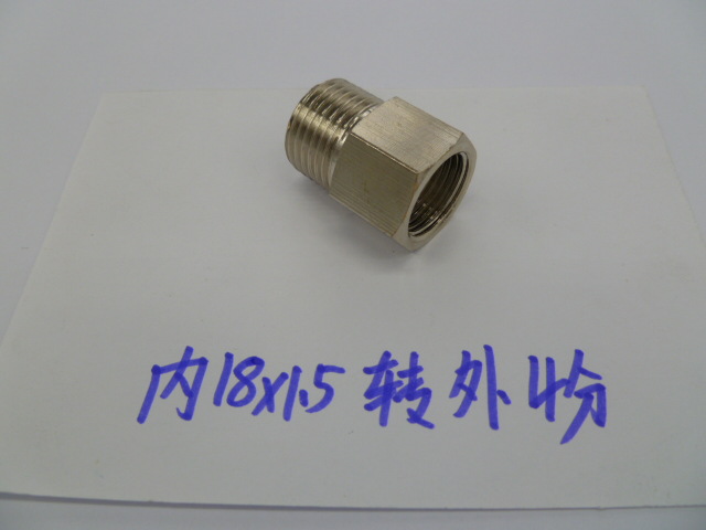 Shanghai, Fuzhou and Deyang use 3-inch gas valve adapter, 3-inch gas pipe adapter, 4-inch to 3-inch M18x1.5 Specification drawing