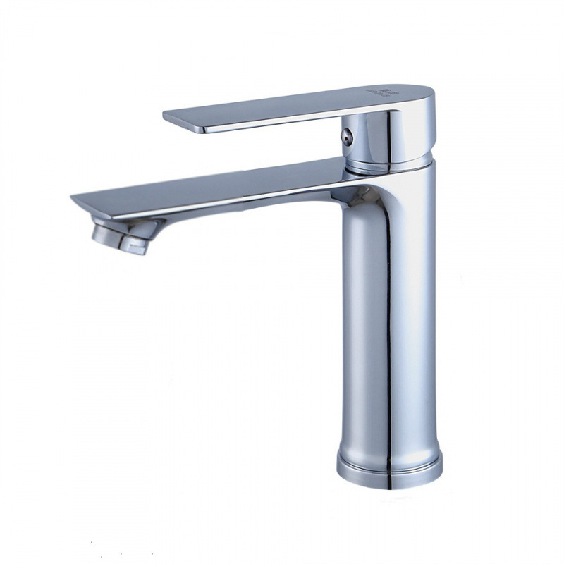 Zinc alloy mixed washbasin, cold and hot mixed washbasin faucet, electroplated faucet, washbasin, cold and hot water faucet full figure