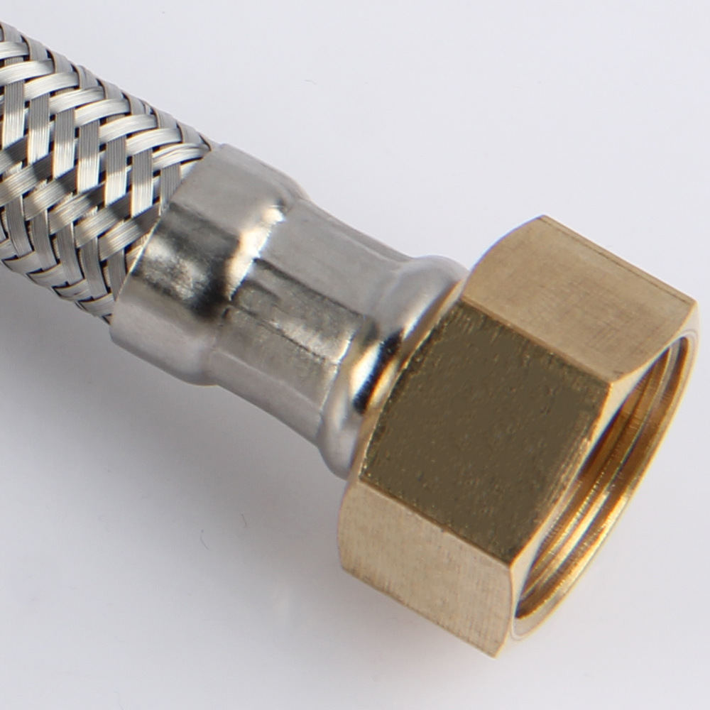 The 304 stainless steel braided hose for the water inlet, explosion-proof cold and hot Angle valve, water heater faucet, toilet connection water supply pipe Application Scenario